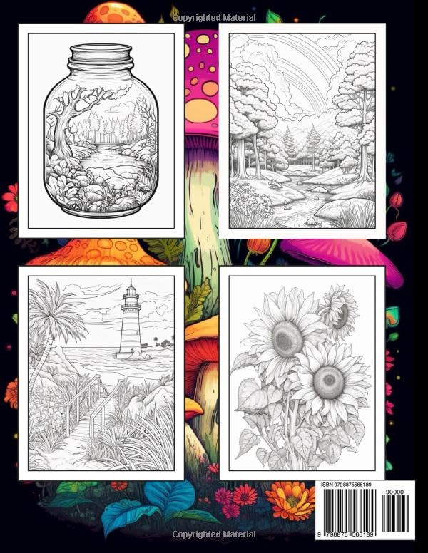 Stress Relief Coloring Book For Adults