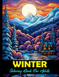 Winter Coloring Book For Adults