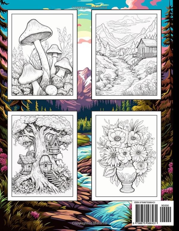 Adult coloring book: Stress relief