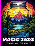 Magic Jars Coloring Book For Adults